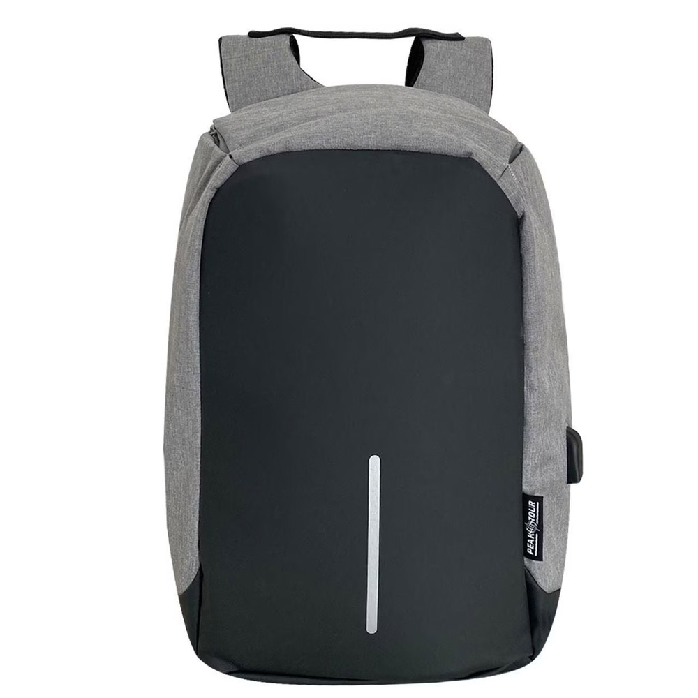 Imagen de Mochila Anti Robo Peak Tour  Malta Color Gris.